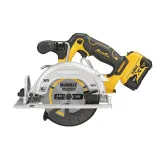 Пила дискова акумуляторна безщіткова DeWALT 12В, 140х20 мм (DCS512P2)