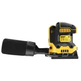 Шлифмашина вибрационная аккумуляторная DeWALT, 18 В, подошва 115х108 мм (DCW200NT)