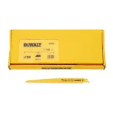 Полотно пиляльне DeWALT BiM для шабельних пил, 228 мм, 6 TPI, 100 шт. (DT2320)