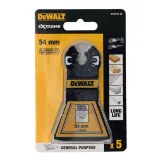Полотно DeWALT BiM EXTREME для гіпсокартону 54x38.6 мм, 5 шт (DT20775)