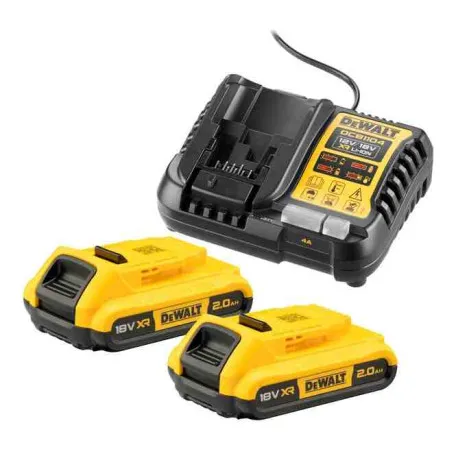 Комплект живлення DeWALT (2х2Аг+з/п) (DCB1104D2)