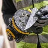 Шлифмашина эксцентриковая аккумуляторная бесщёточная DeWALT, 18 В, подошва 125 мм, без АКБ и ЗУ (DCW210N)