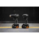 Набір акумуляторних інструментів DeWALT McLaren F1 Team (2 шт., 18В, 2х5Аг, безщіткові) (DCK2222MP2T)