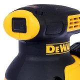 Шлифмашина эксцентриковая сетевая DeWALT, 280 Вт, подошва 125 мм (DWE6423)