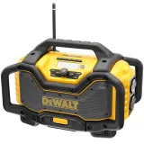 Зарядний пристрій-радіоприймач DeWALT DCR027, для акумуляторів Li-Ion 18В/54В XR, струм 10А, (DCR027)