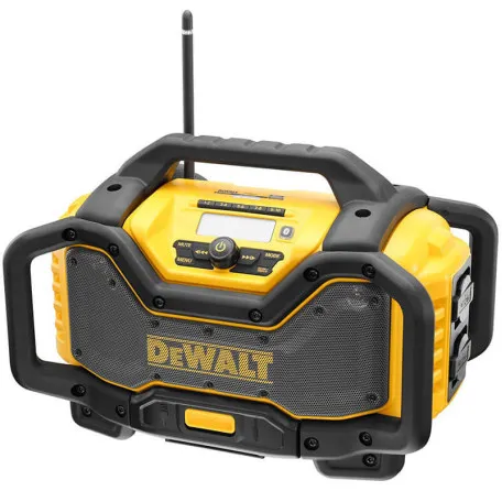 Зарядний пристрій-радіоприймач DeWALT DCR027, для акумуляторів Li-Ion 18В/54В XR, струм 10А, (DCR027)