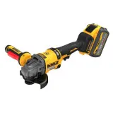 Шліфмашина кутова - болгарка акумуляторна безщіткова DeWALT, 54 В, диск 125 мм (DCG418SHDX2)