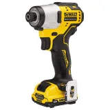 Шурупокрут акумуляторний ударний безщітковий DeWALT, 12 В, 163 Н·м, 1 ⁄ 4 (DCF801D2)