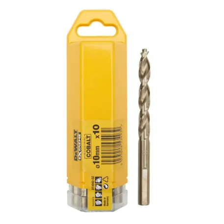 Свердло по металу, DeWALT, EXTREME COBALT, 10x133 мм (DT4942)