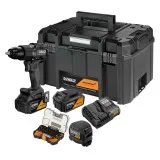 Дриль-шурупокрут, акумуляторний, ударний, DeWALT McLaren F1 Team, 90 Нм, 18В (DCD86MP2KT)
