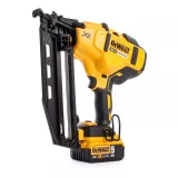 Пістолет цвяхозабивний акумуляторний безщітковий DeWALT, 18 В, кріплення 32 - 63 мм (DCN660P2)