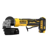 Кутова шліфувальна машина (болгарка) акумуляторна безщіткова DeWALT 18В, 125 мм, Paddle Switch (DCG404NT)