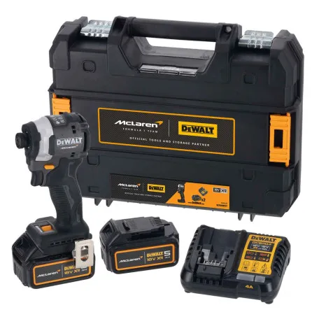 Шурупокрут ударний McLaren F1 TEAM LIMITED EDITION DeWALT, 18 В, 205 Н·м, 1 ⁄ 4 (DCF85MP2T)