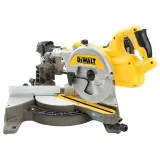 Пила торцовочная аккумуляторная DeWALT, 54 В, 1750 Вт, диск 216 мм, без АКБ и ЗУ (DCS777N)