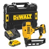 Пістолет цвяхозабивний акумуляторний безщітковий DeWALT, 18 В, кріплення 32-64 мм, магазин 110 шт. (DCN662D2)