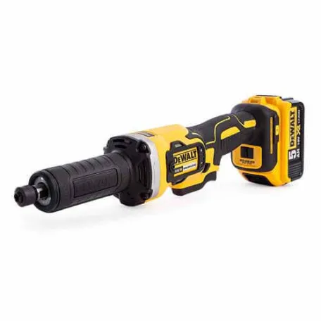 Прямошлифовальная машина аккумуляторная бесщёточная DeWALT, 18 В (DCG426P2)
