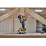 Шурупокрут ударний акумуляторний безщітковий DeWALT, 18 В, 282 Н·м, 1 ⁄ 4 (DCF860E2T)