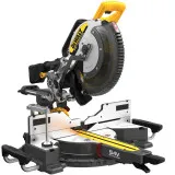 Пила торцовочная аккумуляторная бесщёточна DeWALT, 54 В, диск 305 мм, рез 112 мм, без АКБ и ЗУ (DCS781N)