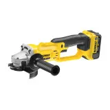 Шліфмашина кутова - болгарка акумуляторна DeWALT, 18 В, диск 125 мм (DCG412M2)