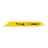 Полотно пиляльне біметалічне універсальне DeWALT 152 мм, 10 TPI, 5 шт (DT2345)