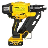 Пістолет цвяхозабивний акумуляторний безщітковий DeWALT, 18 В, кріплення 50 - 90 мм, магазин 55 шт. (DCN930P2)