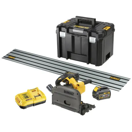 Пила дискова занурювальна акумуляторна безщіткова DeWALT 54В, 165x20 мм (DCS520T2R)