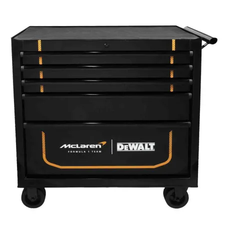 Тележка инструментальная DeWALT McLaren, 5 отделений, 635 кг (DWST98236-1)