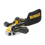 Шліфмашина стрічкова акумуляторна безщіткова DeWALT, 18 В, стрічка 75х533 мм, без АКБ та ЗП (DCW220NT)