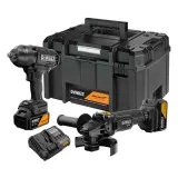 Набір акумуляторних інструментів DeWALT McLaren F1 Team (2 шт., 18В, 2х5Аг, безщіткові) (DCK2225MP2T)