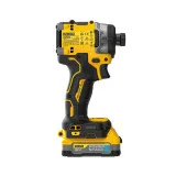 Шурупокрут ударний акумуляторний безщітковий DeWALT, 18 В, 282 Н·м, 1 ⁄ 4 (DCF860E2T)