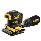 Шлифмашина вибрационная аккумуляторная DeWALT, 18 В, подошва 115х108 мм (DCW200NT)