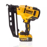 Пістолет цвяхозабивний акумуляторний безщітковий DeWALT, 18 В, кріплення 32 - 63 мм (DCN660P2)