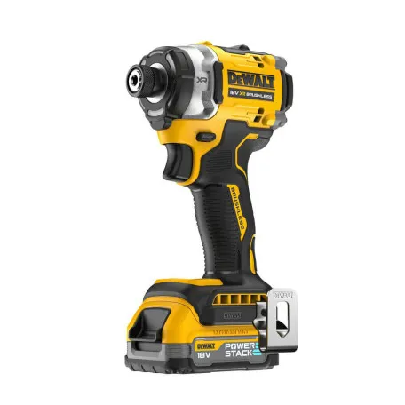 Шурупокрут ударний акумуляторний безщітковий DeWALT, 18 В, 282 Н·м, 1 ⁄ 4 (DCF860E2T)