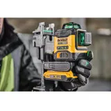 Уровень лазерный линейный DeWALT 3D (DCLE34031D1)