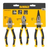 Набір з трьох шарнірно-губцевих інструментів LASER HARDENED DeWALT (DWHT82813-0)