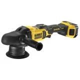 Полірувальна машина акумуляторна безщіткова DeWALT, 18 В, 125 мм (DCM848P2)