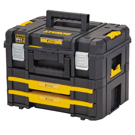 Ящик с выдвижными секциями DeWALT TSTAK 2.0, 440x330x340 мм. (DWST83395-1)