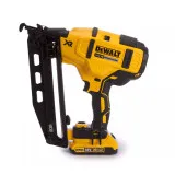 Пістолет цвяхозабивний акумуляторний безщітковий DeWALT, 18 В, кріплення 32 - 63 мм (DCN660D2)