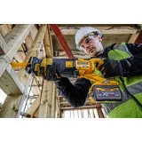 Пила шабельна акумуляторна DeWALT, 54 В, хід 28.6 мм, без АКБ та ЗП (DCS389NT)