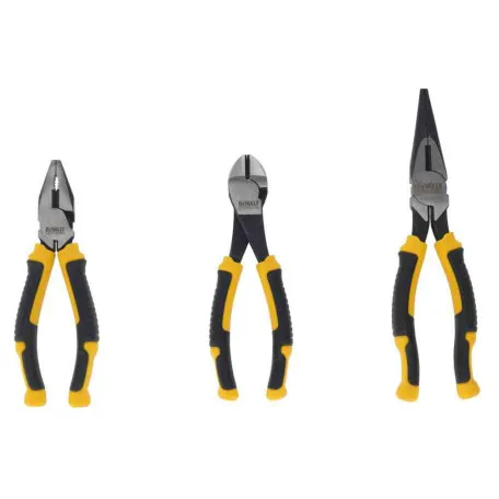 Набір з трьох шарнірно-губцевих інструментів LASER HARDENED DeWALT (DWHT82813-0)