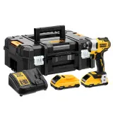 Шурупокрут акумуляторний ударний безщітковий DeWALT, 18 В, 190 Н·м, 1 ⁄ 4 (DCF809D2T)