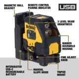 Уровень лазерный линейный DeWALT (DCLE14201GB)