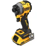 Шурупокрут ударний акумуляторний безщітковий DeWALT, 18 В, 206 Н·м, 1 ⁄ 4 (DCF850D2T)