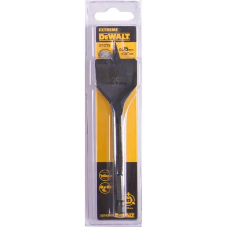 Сверло по дереву перьевое DeWALT, 35 мм, 152 мм, шестигранный 1 ⁄ 4″ (6.35 мм) (DT4776)
