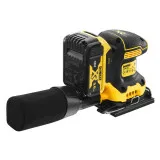 Шліфмашина вібраційна акумуляторна DeWALT, 18 В, підошва 115х108 мм (DCW200P2)