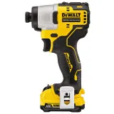 Шурупокрут акумуляторний ударний безщітковий DeWALT, 12 В, 163 Н·м, 1 ⁄ 4 (DCF801D2)