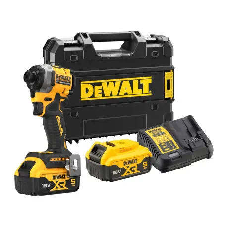 Шурупокрут ударний акумуляторний безщітковий DeWALT, 18 В, 206 Н·м, 1 ⁄ 4 (DCF850P2T)