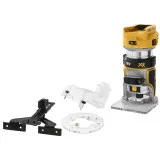 Фрезер (тример) кромочний акумуляторний безщітковий DeWALT 18В (DCW600N)