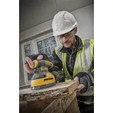 Шлифмашина эксцентриковая сетевая DeWALT, 280 Вт, подошва 125 мм (DWE6423)