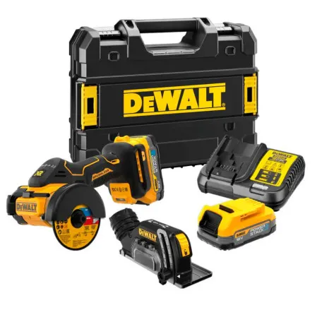 Пилка дискова універсальна акумуляторна безщіткова DeWALT 18В, 76х10 мм (DCS438E2T)